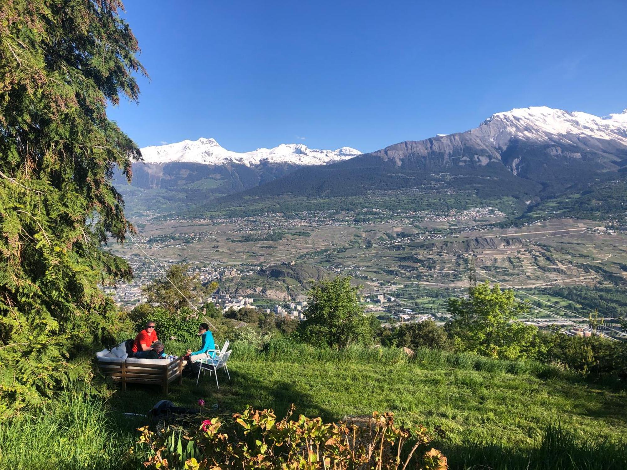 Domaine Bellevie Bnb Vex Luaran gambar